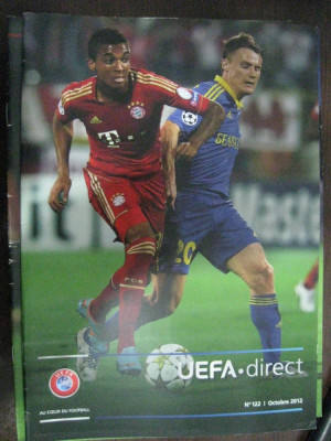 Revista fotbal (oficiala) UEFA-direct 2012 foto