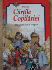 CARTILE COPILARIEI CLASA I BIBLIOGRAFIE SCOLARA COMPLETA-NECUNOSCUT foto