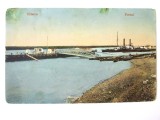 Rara! Carte postala Silistra:Portul,circulata 1916, Printata