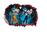 Cumpara ieftin Sticker decorativ, gaura in perete 3D, Dragon Ball, 85 cm, 1019STK