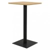 VidaXL Masă de bistro, culoarea stejarului, 70x70x107 cm