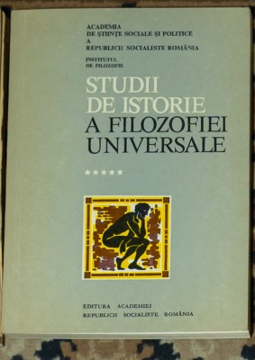 Studii de istorie a filosofiei universale 5 foto