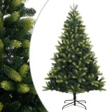 VidaXL Brad de Crăciun artificial cu suport și balamale, 120cm