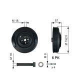 GATES TVD1033A DriveAlign&reg; Fulie curea, arbore cotit