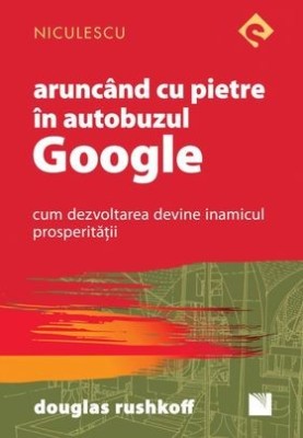 Arunc&amp;acirc;nd cu pietre &amp;icirc;n autobuzul Google foto