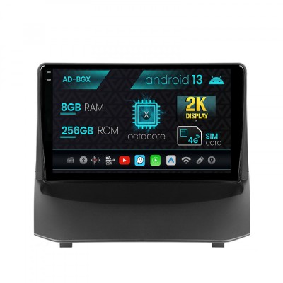 Navigatie Ford Fiesta (2009-2012), Android 13, X-Octacore 8GB RAM + 256GB ROM, 9.5 Inch - AD-BGX9008+AD-BGRKIT131-0912 foto