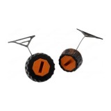 Set buson benzina + ulei drujba compatibile Stihl (model portocaliu)