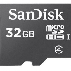 Card de memorie SanDisk microSDHC, 32GB + Adaptor SanDIsk, microSD/microSDHC