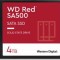SSD NAS WD Red SA500 4TB SATA, 2.5&quot;, 7mm, Read/Write: 560/520 MBps, IOPS 87K/83K, TBW: 2500 &quot;WDS400T2R0A&quot;