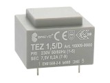 Transformator &Icirc;ncapsulat 1,5VA 230V 7,5V 200mA PCB