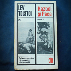 RAZBOI SI PACE - VOLUMUL II - LEV TOLSTOI