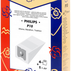 Sac aspirator Philips Athena, hartie, 4X saci + 1X filtru, K&M