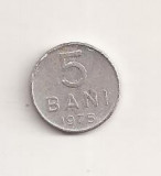 Moneda - Romania 5 bani 1975 , v14