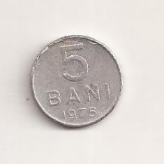 Moneda - Romania 5 bani 1975 , v14