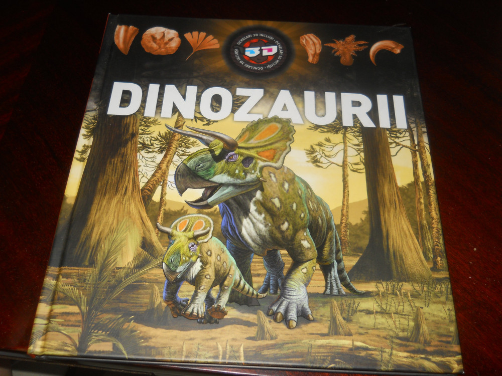 Dinozaurii. Ochelari 3D inclusi, Ed. Kreativ,2014 | Okazii.ro