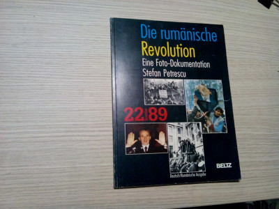DIE RUMANISCHE REVOLUTION Eine Foto-Dokumentation Stefan Petrescu (foto) -1990 foto