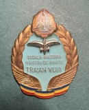 Insigna Scoala militra maistri de aviatie Traian Vuia