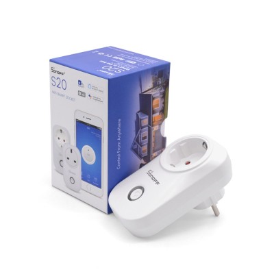 Priza SMART WiFi SOCKET 90-250V 10A SONOFF S20 foto