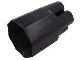 Capac de distribuție termocontractibil negru pentru cabluri