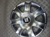 Capace Roti 14 inch Mazda - Set 4 Bucati, Gri Deschis, Flexibile, Emblema Metalica