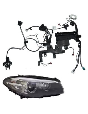 Cablaj far dreapta pentru BMW Seria 5 F10/F11 Facelift cu AFS (2014-2017) - 63117343906 foto