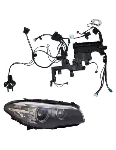 Cablaj far dreapta pentru BMW Seria 5 F10/F11 Facelift cu AFS (2014-2017) - 63117343906