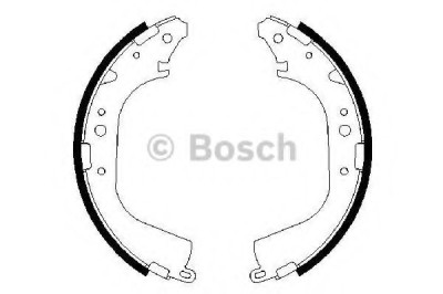 Set saboti frana TOYOTA LAND CRUISER AMAZON (FZJ1, UZJ1) (1998 - 2007) BOSCH 0 986 487 354 foto
