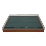 Cumpara ieftin Organizator Inele ?i Bijuterii cu 8 randuri Si Geam Transparent WZ439