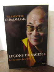 LECONS DE SAGESSE- SA SAINTETE LE DALAI-LAMA foto