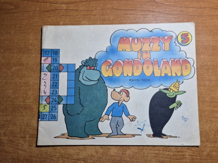 curs de engleza pt copii - muzzy in condoland -nr. 5 din 1993 - completata