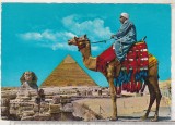 bnk cp Egipt - Beduin la piramide - uzata
