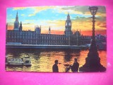 HOPCT 17574 APUS DE SOARE PE THAMISA -LONDRA -ANGLIA -UK --EUROPA -NECIRCULATA