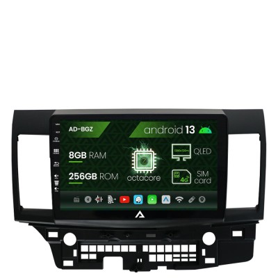 Navigatie Mitsubishi Lancer (2007-2016), Android 13, Z-Octacore 8GB RAM + 256GB ROM, 10.1 Inch - AD-BGZ10008+AD-BGRKIT269 foto