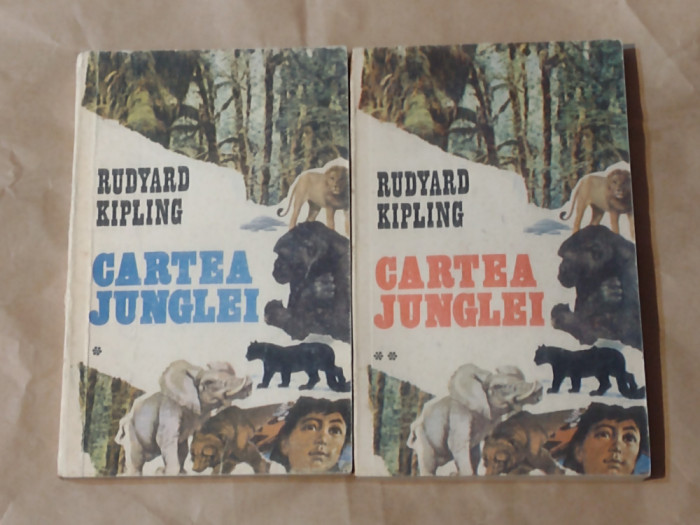 RUDYARD KIPLING - CARTEA JUNGLEI vol.1.2.