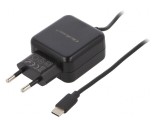 &Icirc;ncărcător USB-C 5V 2.4A 12W, QOLTEC