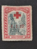 Bahamas (Colonie Britanică) 1917 - Timbru de Război / Crucea Roșie- Supratipar &bdquo;Staircase of Nassau&rdquo; - Cod: -PV1