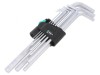 Set Chei Imbus Hex-Plus Oțel 9 Buc., Wera