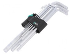 Set Chei Imbus Hex-Plus Oțel 9 Buc. foto