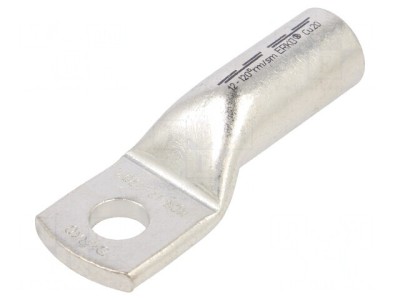 V&amp;acirc;rf Inelar Tubular Crimpat M12 120mm2 pentru Cablu Cositorit foto