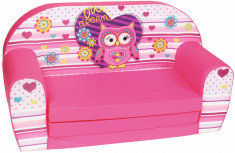 Canapea extensibila din burete Owl Dreams foto