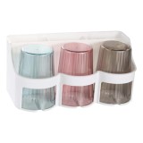 Cumpara ieftin Suport pentru periute si pasta de dinti, 24.1 x 10.9 x 12.7 cm, plastic, multicolor