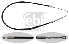 FEBI BILSTEIN 37273 Cablu, frana de parcare foto