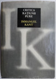 Critica ratiunii pure &ndash; Immanuel Kant