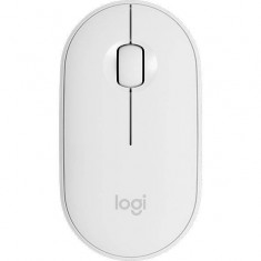 Mouse Wireless Logitech Pebble M350 White foto