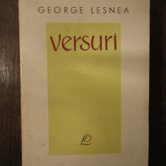 VERSURI -GEORGE LESNEA