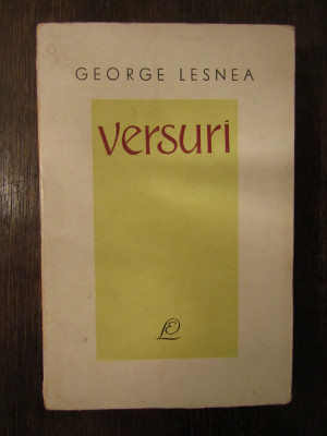 VERSURI -GEORGE LESNEA foto