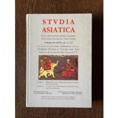 Studia Asiatica Volume XI (2010), no. 1-2