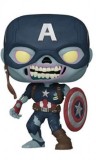 Figurina Marvel What If - Zombie Captain America | Funko