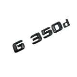 Emblema G 350d pentru spate portbagaj Mercedes, Negru