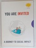 YOU ARE INVITED , A JOURNEY TO SOCIAL IMPACT , SET DE 5 CARTI , ANII &#039;2000